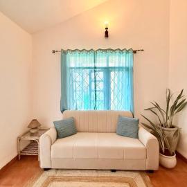 Cozy 1BHK apartment 100 mtc to beach in Candolim