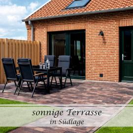Ferienwohnung Feinheit - Gulfhof nahe Greetsiel mit Sauna, Garten & 3 Schlafzimmern