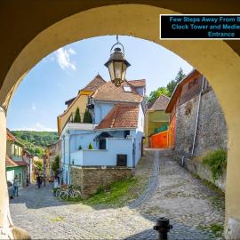 Blue House Citadel Elite Sighisoara - Steps from Citadel Entrance, hotel v Sighisoari