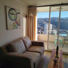 Beautiful apartment overlooking Valparaíso Bay, hotell i Valparaíso