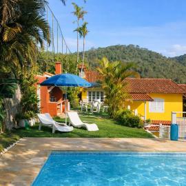 Casa em Itaipava até 10 Pessoas, Piscina, Lareira e Pets
