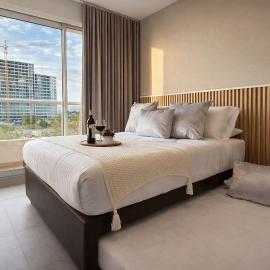 Apto Nuevo frente al mar Vista, Piscinas y Playa
