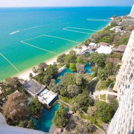 Sky beach view