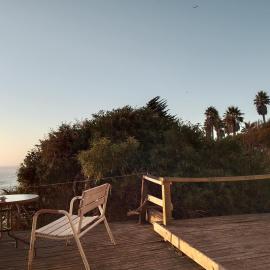 Hermosa cabaña con vista al mar, hotel in Algarrobo