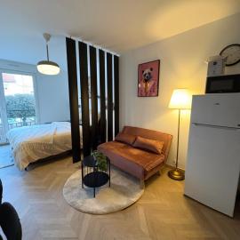 Studio Cosy avec Parking privé et Gare à 3 min Paris 25 min
