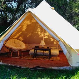 Tente double - Hegoa Surf Camp Pays Basque - Double Tent - Tienda Doble, hotel u gradu Sen Žan de Liz
