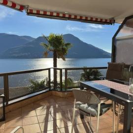 Brissago Lake and Pool Studio Lake View Indoor Pool, hotel a Brissago