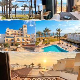 Studio direkt am Meer - Balkon, Meerblick & Pool!, hotel Hlórakában