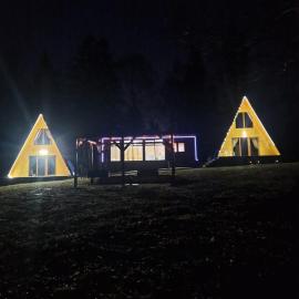 Casutele Anei- Aframe&Spa, hotell i Rişca