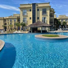 Flat Quartier Aldeia das aguas mobiliado frente a piscina primeiro andar, hotel en Pinheiral