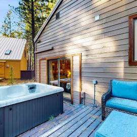 Woodland home with private hot tub decks pools golf tennis & pickleball