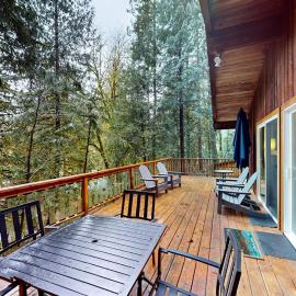 Secluded dog-friendly cabin with two fireplaces washer&dryer deck & firepit, hotel a Rhododendron