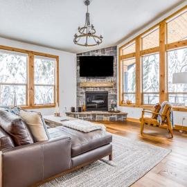 Beautiful Modern Alpine Home - Private Hot Tub Gas Fireplaces Walk to Dining, hotel in Government Camp