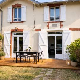 Maison cosy à 50m plage avec terrasse ensoleillée