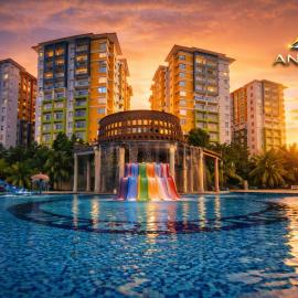 Anastays Premier Suite Studio & Apartment Melaka Waterpark Resort, hotel di Ayer Keroh