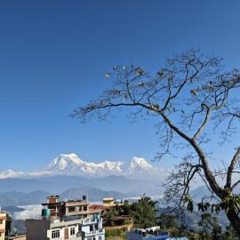 Mountain View Homestay، فندق في Tānsen