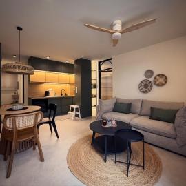 Central Luxury Sea View Apartment، فندق في خالكيذا