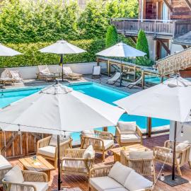 Les Loges Blanches Megève, hotel en Megève