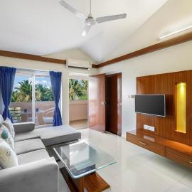 Gulmohar by Hottley - 2BHK Pool View Apartment