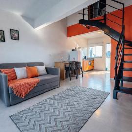 Centro | Loft para até 4 pessoas com vaga garagem