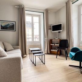 Spacious T2 in the heart of Chamonix