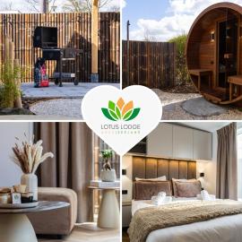 'Lotus Lodge' - Japanese Wellness Lodge in Zeeland - Private Sauna - Outdoor Shower - Japanese Garden - Free WiFi, Towels & Bed Linnen, hotel in heinkenszand