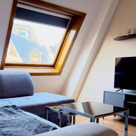 783 City Apartment Halle Zentrum mit gemütlichem Wohnbereich