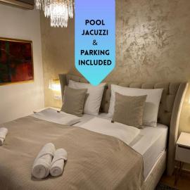 La Luna Room with Pool & Jacuzzi, Bikes and Secured Parking – hotel w mieście Našice