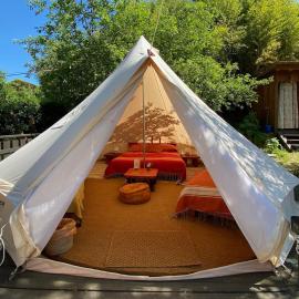 Podere di Maggio - Glamping tent 3, hotel in Santa Fiora