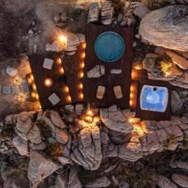 Bijou - Romantic Sanctuary Hot Tub in Boulders, hotel a Yucca Valley