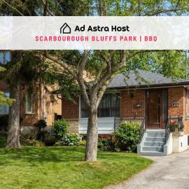 3BDR Scarborough Family Home, Parking, BBQ, Zoo, hotel u Torontu
