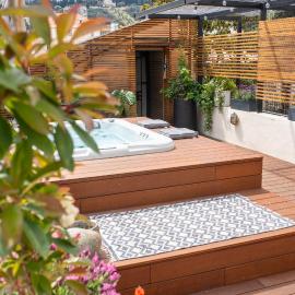 Port city haifa - Urban Penthouse Loft wJacuzzi