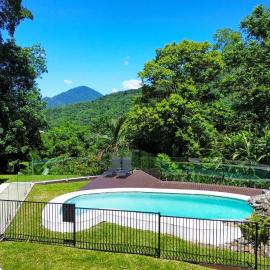 Rainforest Escape with Pool & Mountain Views