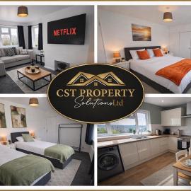 Spacious flat Contractors, Families, FREE Parking