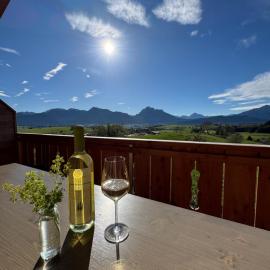 Biohof Stöger Adults Only Chalet mit Blick auf Schloss Neuschwanstein See und Alpen nur 2 Einheiten, hotel v destinaci Rieden