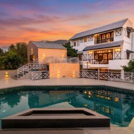 StayVista at The Ivory Courtyard with Pool & BBQ