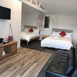 2 double and 1 sofa beds Chalet D