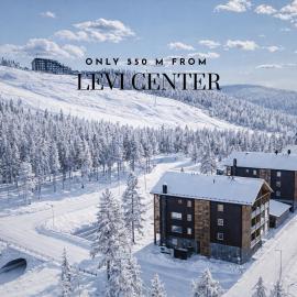 Tunturinlaita D1, Ski-in Ski-out with Private Hot Tub, Levi Center by Aavalevi