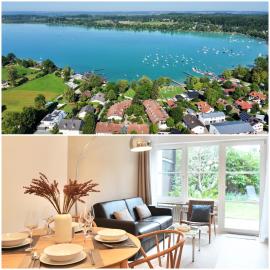 Design Studio am See mit Terrasse, Garten, 40m vom See - Snug Stays 2، فندق في فورتزيه