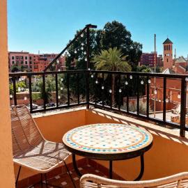 Rihla Hivernage- Spacious Two Bedroom Apartment with Balconies