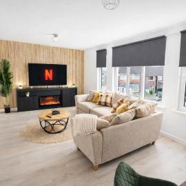 3 Bedroom Apt Close To Leeds Arena & Free Parking