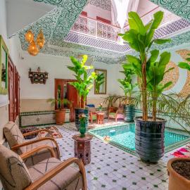 Riad Les Orangers du Desert & Spa, hotel Marrákesben
