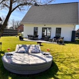 Ferienhaus zu Fuß zum Strand