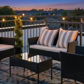 Sky Dallas 2BR Retreat | Deck, Gym & Pet Friendly