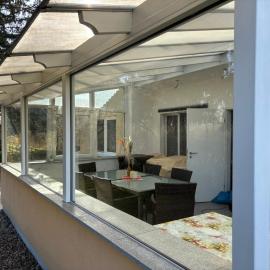 Ferienhaus mit Wintergarten am See (Angelparadies), hotell sihtkohas Parey