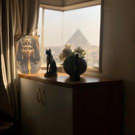 Rafifi pyramids inn view