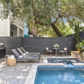 Designer Home on Magazine Pool and Spa