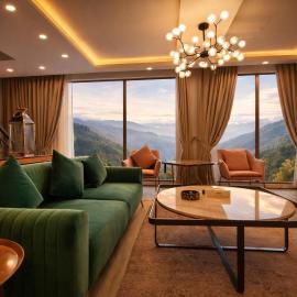 Luxury 3 Bedroom Cottage with Mountain Views - Murree, viešbutis mieste Muri
