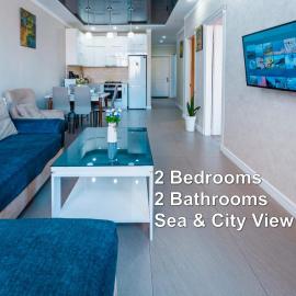 Luxury 2 Bedrooms Apartment with 2 bathrooms & Batumi center