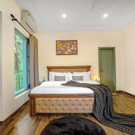 Villa bliss by Ravi and Jazz l 4bhk villa l valley view l jacuzzi l bonfire l parking